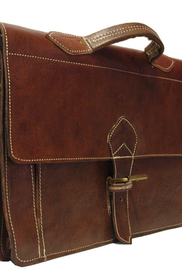 The Casablanca Leather Satchel Berber Leather